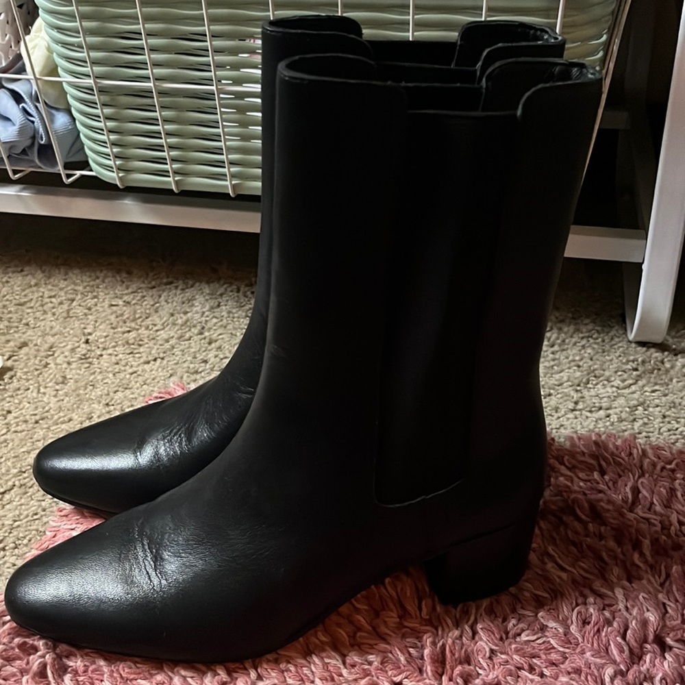 J. Crew | BRAND NEW BLACK BOOTS
